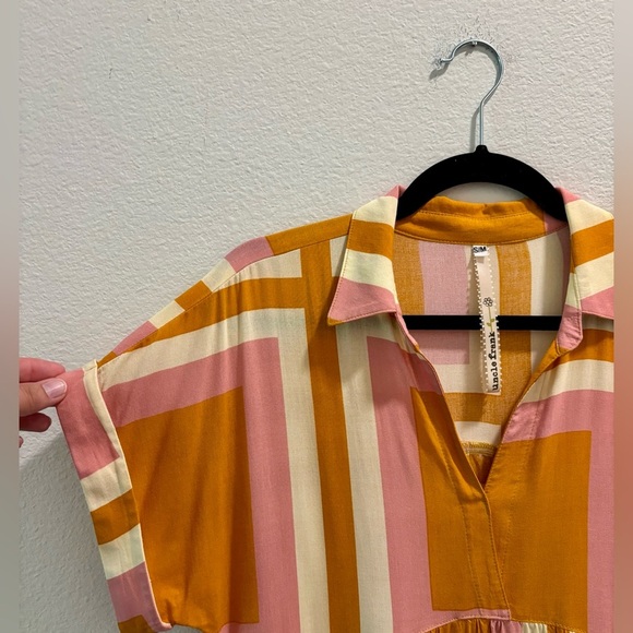 Geo Tiered Dress from Uncle Frank, size S/M - Picture 4 of 8